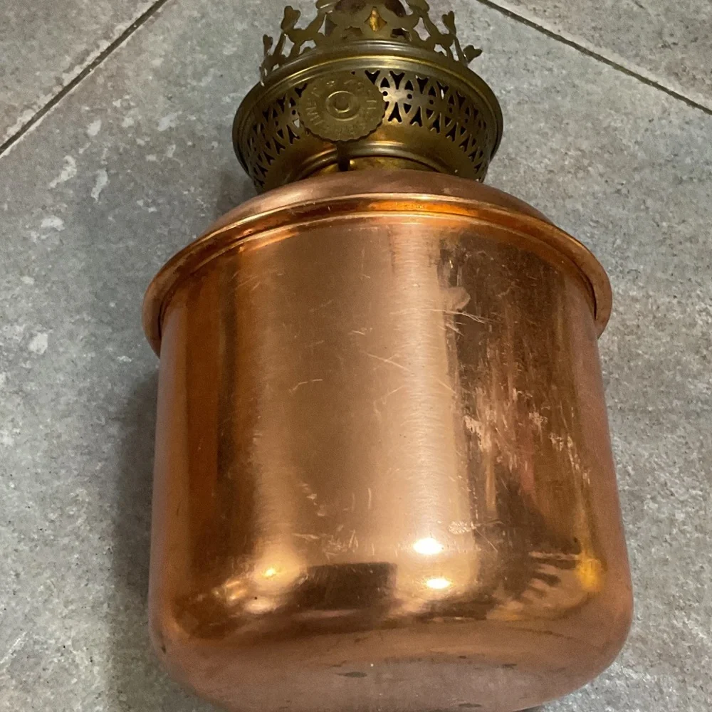 Vintage Copper and Brass Lantern